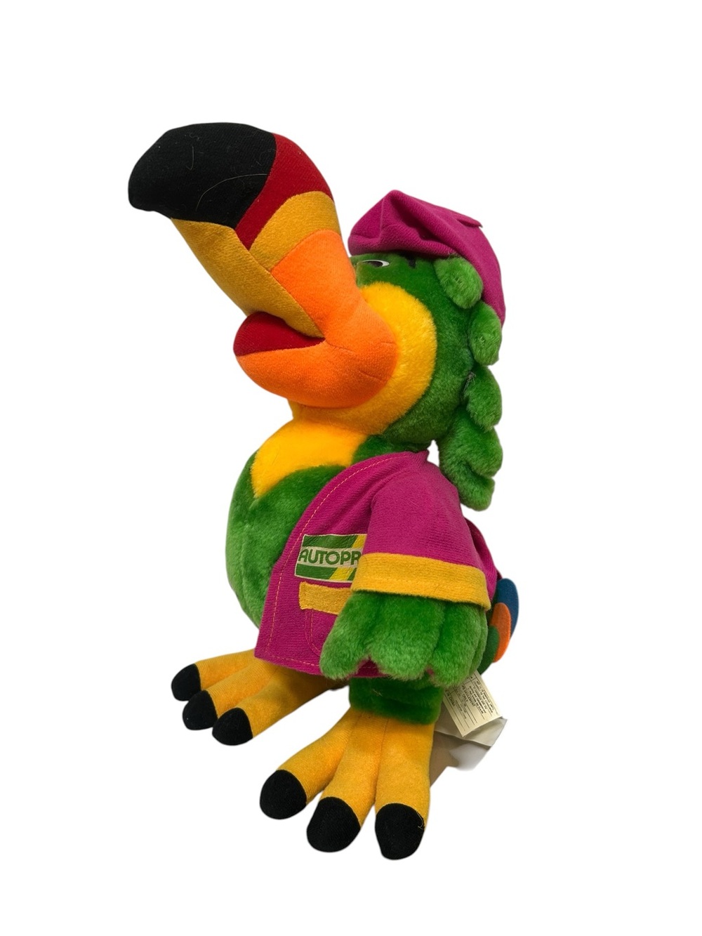 Napa AutoPro Vintage Plush 14" Toucan Mascot Parrot Bird Stuffie